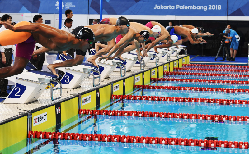 RENANG PENYISIHAN GAYA BEBAS PUTRA 200 M