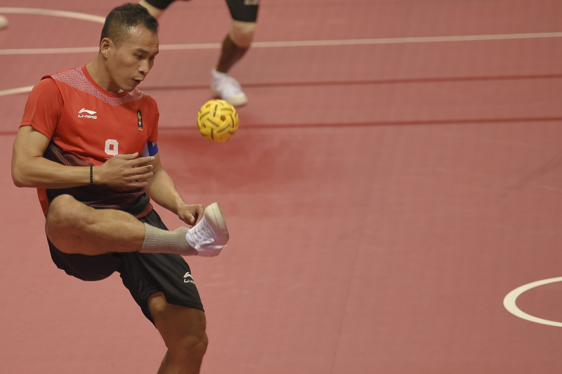 SEPAK TAKRAW PUTRA INDONESIA VS IRAN