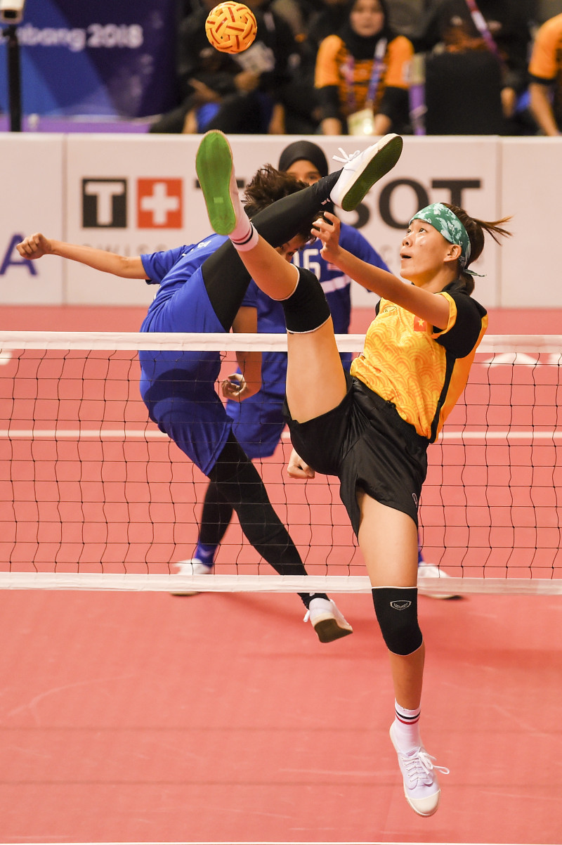 SEPAK TAKRAW PUTRI MALAYSIA VS VIETNAM