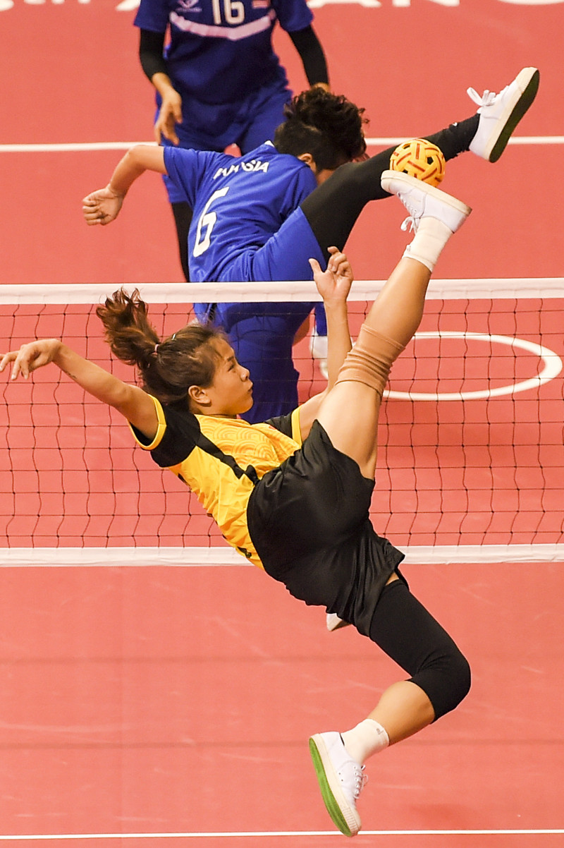 SEPAK TAKRAW PUTRI MALAYSIA VS VIETNAM