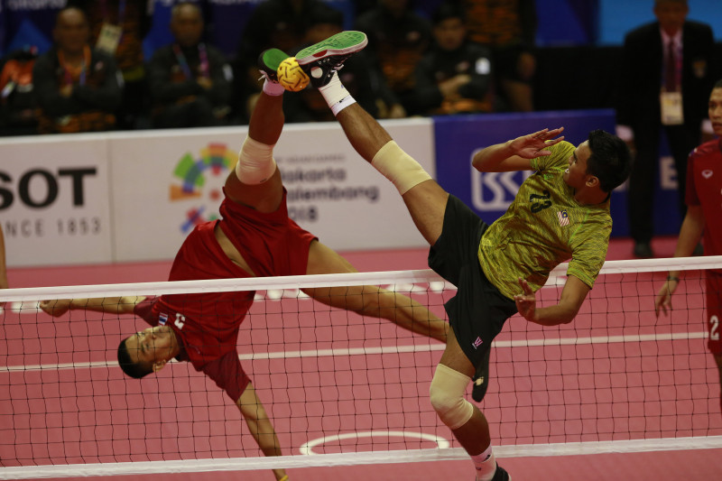 SEPAK TAKRAW THAILAND VS MALAYSIA