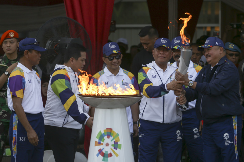 PAWAI OBOR ASIAN GAMES 2018 PALEMBANG