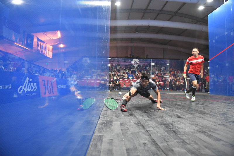 SQUASH BEREGU PUTRA FINAL HONG KONG VS MALAYSIA