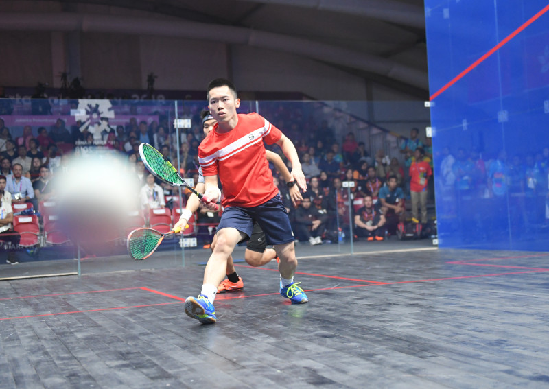 SQUASH BEREGU PUTRA FINAL HONG KONG VS MALAYSIA