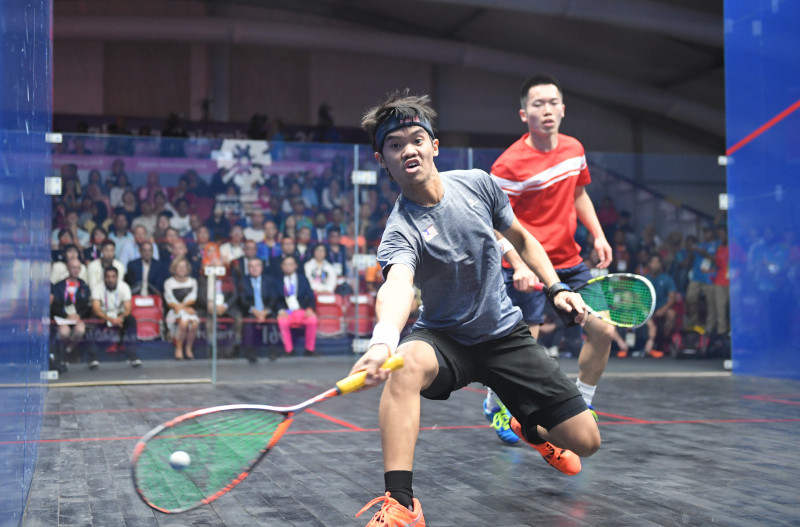 SQUASH BEREGU PUTRA FINAL HONG KONG VS MALAYSIA