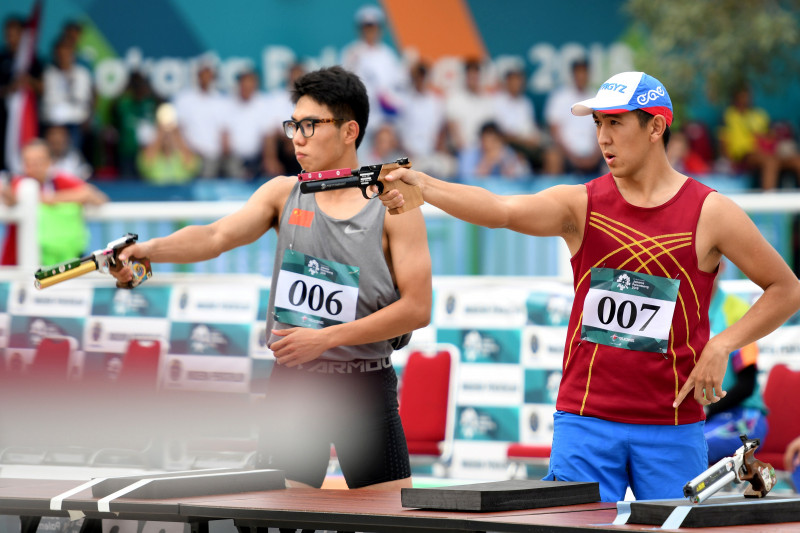 MODERN PENTATHLON-MENEMBAK-PUTRA