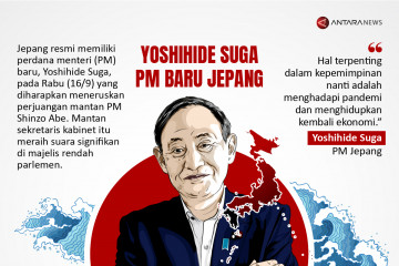 Yoshihide Suga, Perdana Menteri baru Jepang