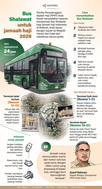 Bus Shalawat untuk jamaah haji 2026