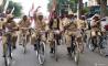 Ratusan Sepeda "Ontel" Meriahkan Pawai HUT RI
