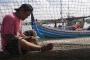 Nelayan Sampang Tak Melaut Akibat Angin Kencang
