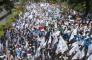 Ribuan Buruh Merangsek ke Istana Negara