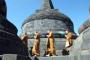 Umat Buddha Doa Bersama di Candi Borobudur