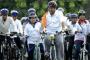 Yudhoyono Bersepeda Bukan Karena Pilpres